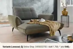 Opti Wohnwelt Variante Loveseat Angebot