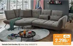 Opti Wohnwelt Variante Cord-Garnitur Angebot