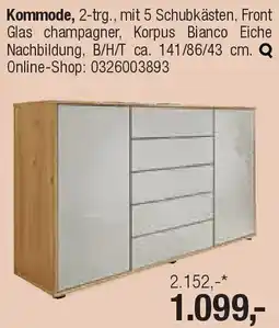 Opti Wohnwelt MONDO Kommode Angebot