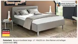 Opti Wohnwelt Polsterbett Angebot