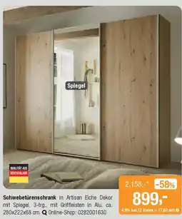 Opti Wohnwelt Vito Schwebetürenschrank Angebot