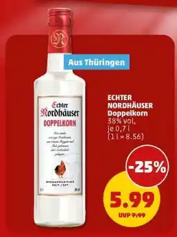 PENNY Echter Nordhäuser Doppelkorn Angebot