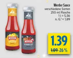 diska Werder Sauce Angebot