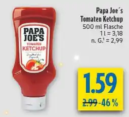 diska Papa Joe's Tomaten Ketchup Angebot