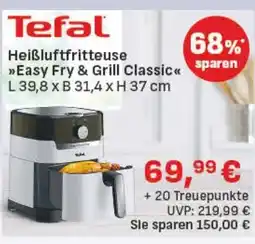 diska Tefal Heißluftfritteuse >>Easy Fry & Grill Classic<< Angebot