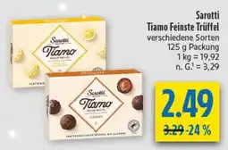 diska Sarotti Tiamo Feinste Trüffel Angebot