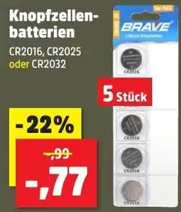 Thomas Philipps Knopfzellenbatterien Angebot
