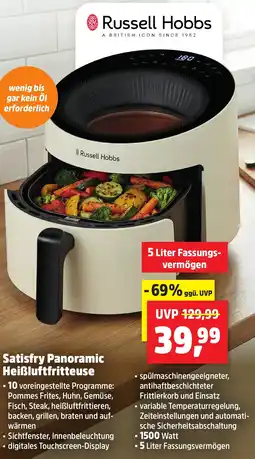Thomas Philipps Russell Hobbs Satisfry Panoramic Heißluftfritteuse Angebot