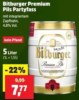 Thomas Philipps Bitburger Premium Pils Partyfass Angebot