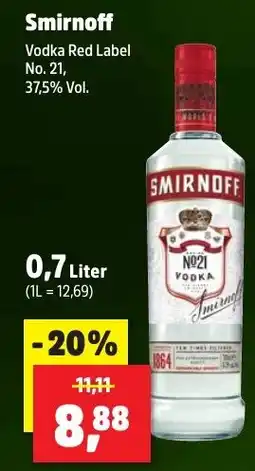 Thomas Philipps Smirnoff Angebot