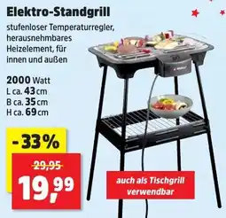 Thomas Philipps Elektro-Standgrill Angebot