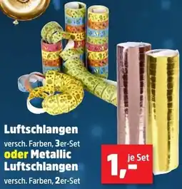 Thomas Philipps Luftschlangen oder Metallic Luftschlangen Angebot