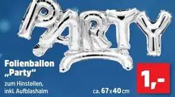 Thomas Philipps Folienballon ,,Party" Angebot
