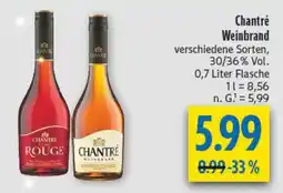 diska Chantré Weinbrand Angebot