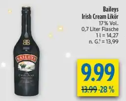 diska Baileys Irish Cream Likör Angebot