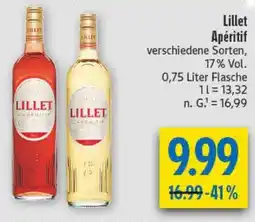 diska Lillet Apéritif Angebot