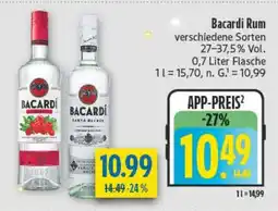 diska Bacardi Rum Angebot