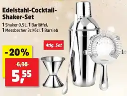 Thomas Philipps Edelstahl-Cocktail-Shaker-Set Angebot