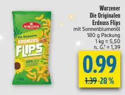 diska Wurzener Die Originalen Erdnuss Flips Angebot