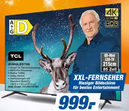 expert Techno Land TCL 85MQLED75K Angebot