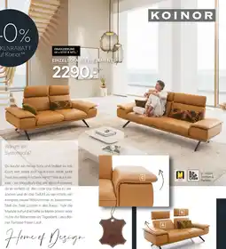 Kabs Polsterwelt Koinor einzelsofa klein elements Angebot