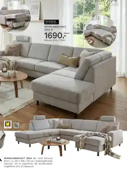 Kabs Polsterwelt Wohnlandschaft zena xi Angebot