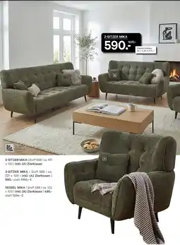 Kabs Polsterwelt 2-sitzer mika Angebot