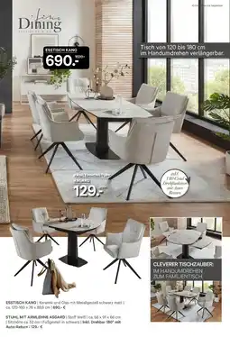 Kabs Polsterwelt Esstisch kang Angebot