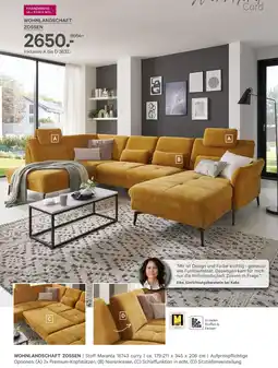 Kabs Polsterwelt Wohnlandschaft zossen Angebot