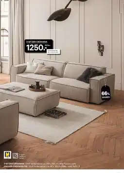 Kabs Polsterwelt 3-sitzer croviana Angebot