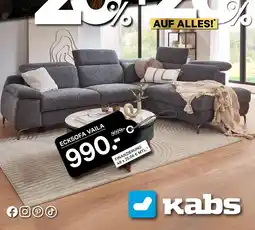 Kabs Polsterwelt Ecksofa vaila Angebot