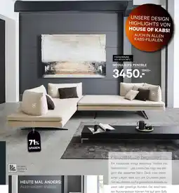 Kabs Polsterwelt House of kabs modulsofa penoble Angebot