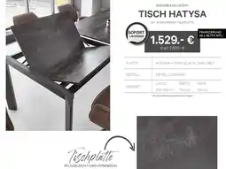 Kabs Polsterwelt Tisch hatysa Angebot