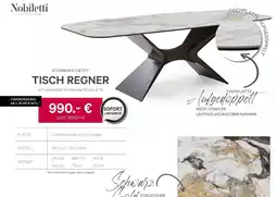 Kabs Polsterwelt Nobiletti tisch regner Angebot