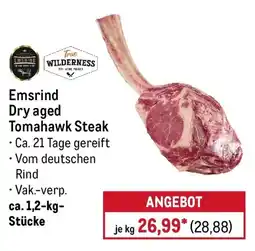 METRO Emsrind Dry aged Tomahawk Steak Angebot