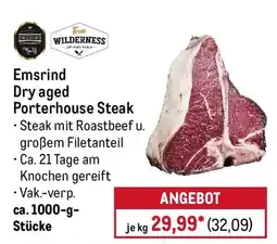 METRO Emsrind Dry aged Porterhouse Steak Angebot