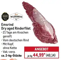 METRO Emsrind Dry aged Rinderfilet Angebot