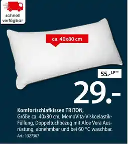 Zurbrüggen Komfortschlafkissen triton Angebot