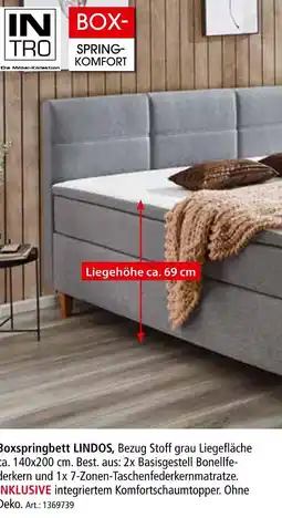 Zurbrüggen Boxspringbett lindos Angebot