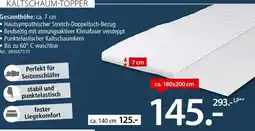 Zurbrüggen Kaltschaum-topper Angebot