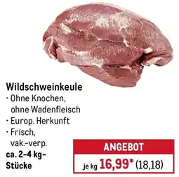 METRO Wildschweinkeule Angebot