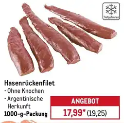 METRO Hasenrückenfilet Angebot