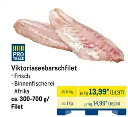 METRO Viktoriaseebarschfilet Angebot