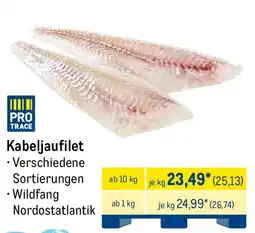 METRO Kabeljaufilet Angebot