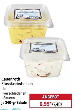METRO Lauenroth Flusskrebsfleisch Angebot