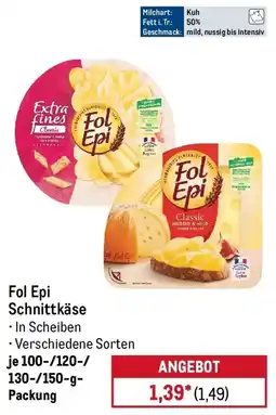 METRO Fol Epi Schnittkäse Angebot