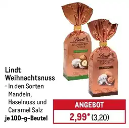 METRO Lindt Weihnachtsnuss Angebot