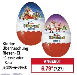 METRO Kinder Überraschung Riesen-Ei Angebot