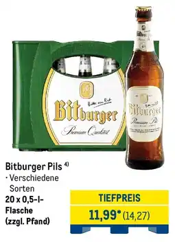 METRO Bitburger Pils Angebot