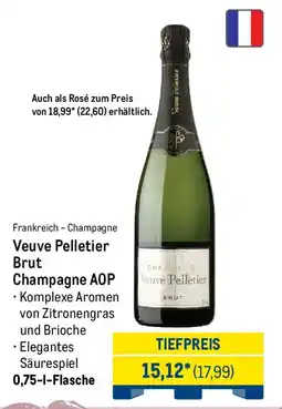 METRO Veuve Pelletier Brut Champagne AOP Angebot